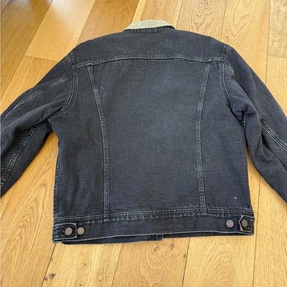 Vintage Lee Storm Rider Blanket Lined Denim Jacket Menās Medium - Picture 11 of 13